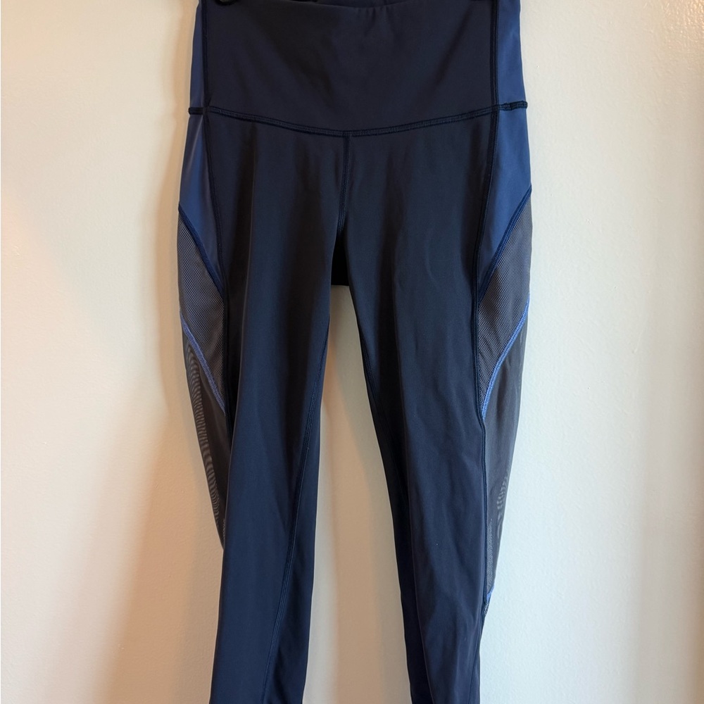 lululemon athletica Blue Navy Performance Leggings